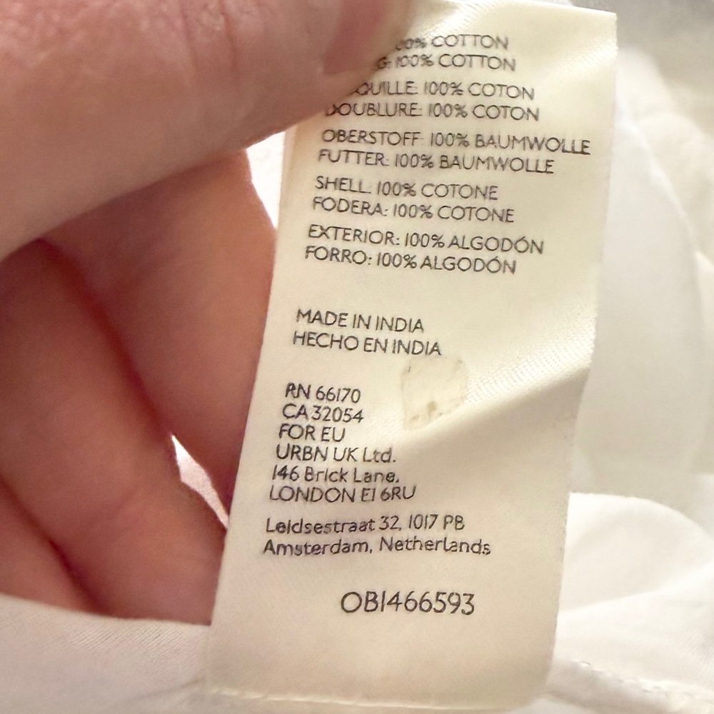 FREE PEOPLE BELLA ONE-SHOULDER MIDI DRESS in Ivory NWOT - Picture 13 of 13